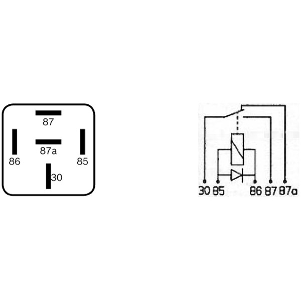 Relä, huvudström 24V Bosch 0 332 209 204 BOSCH Relä, huvudström 24V Bosch 0 332 209 204 BOSCH
