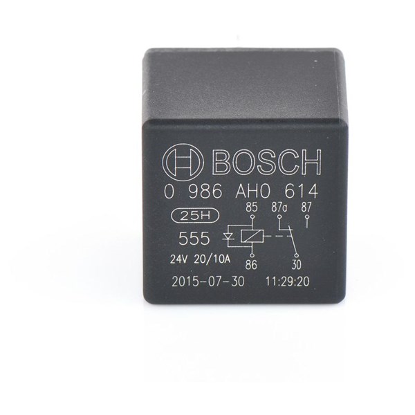 Relä, huvudström 24V Bosch 0 986 AH0 614 BOSCH Relä, huvudström 24V Bosch 0 986 AH0 614 BOSCH