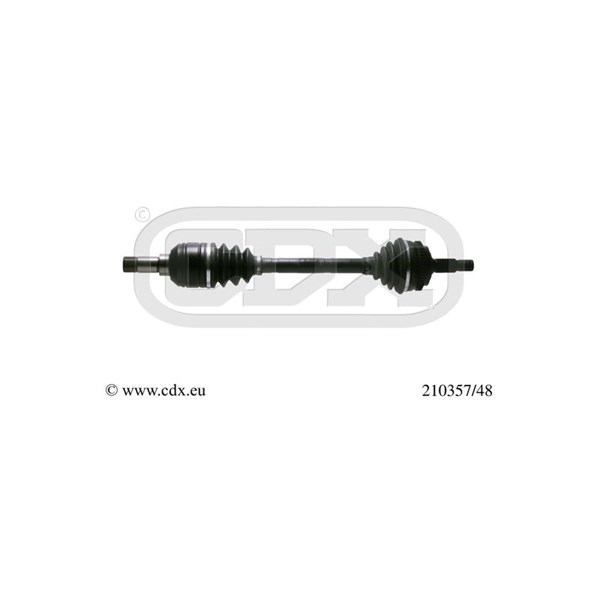 Drivaxel, framaxel höger Cdx 210357/48 CDX