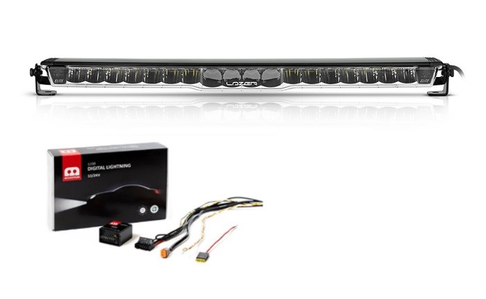 Lazer LED ramp Glide Elite + Digital Lightning 1200 kit