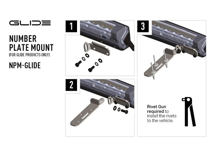 Monteringsfäste för Lazer Glide, Universal