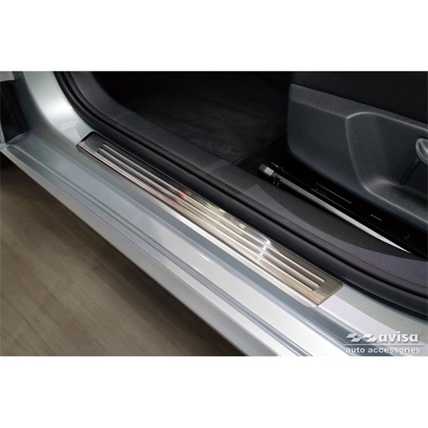 Dörrtröskelskydd Skoda Fabia IV Hatchback 2021-, Fordonsdörr Dörrtröskelskydd Skoda Fabia IV Hatchback 2021-, Fordonsdörr