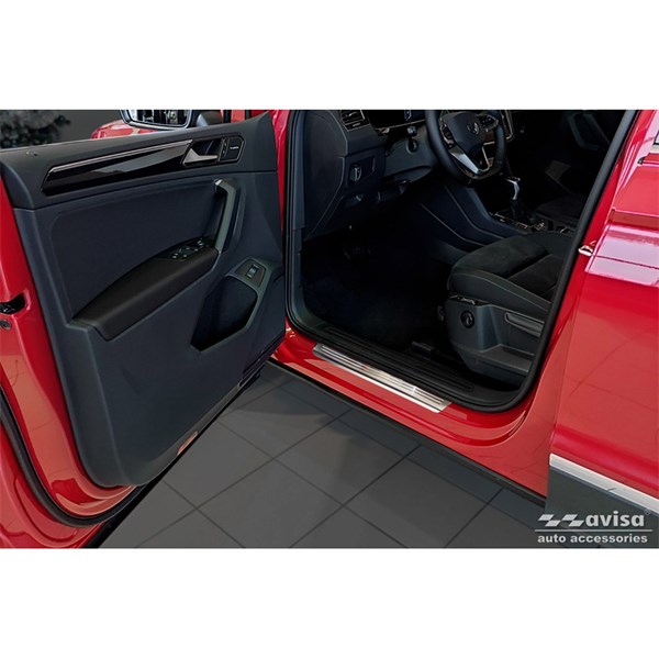 Dörrtröskelskydd VW Tiguan II 2016-, Fordonsdörr Dörrtröskelskydd VW Tiguan II 2016-, Fordonsdörr