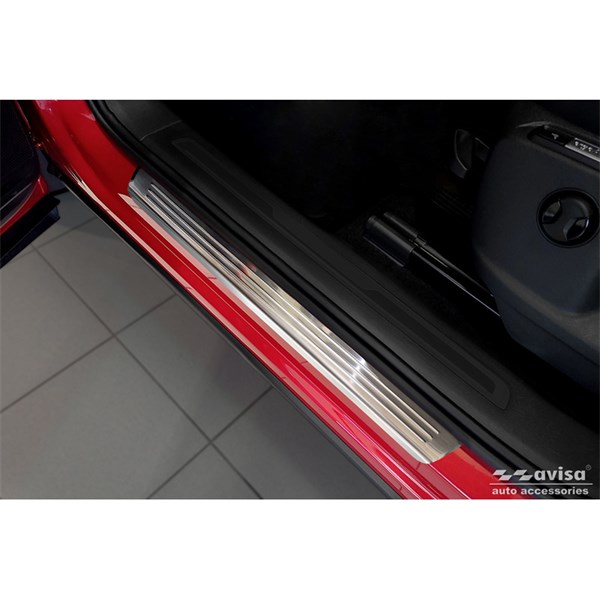 Dörrtröskelskydd VW Tiguan II 2016-, Fordonsdörr Dörrtröskelskydd VW Tiguan II 2016-, Fordonsdörr