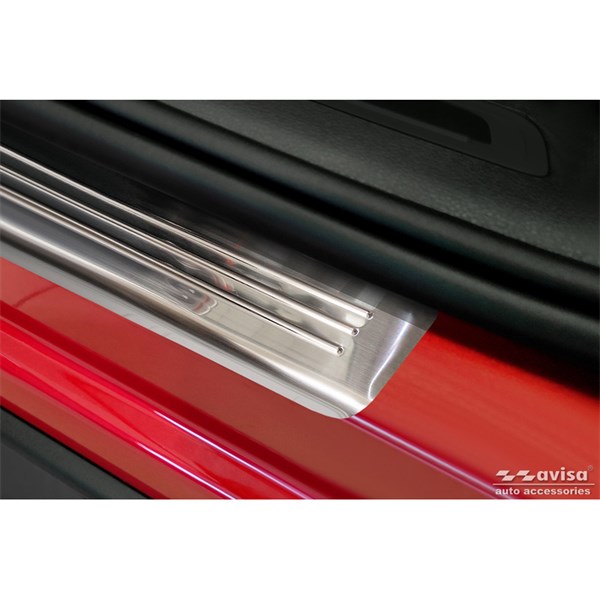 Dörrtröskelskydd VW Tiguan II 2016-, Fordonsdörr Dörrtröskelskydd VW Tiguan II 2016-, Fordonsdörr