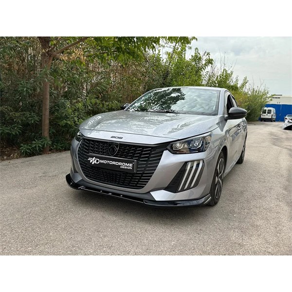 Front spoiler Peugeot 208 II Facelift 2023- excl. GT-Line Motordrome Front spoiler Peugeot 208 II Facelift 2023- excl. GT-Line Motordrome