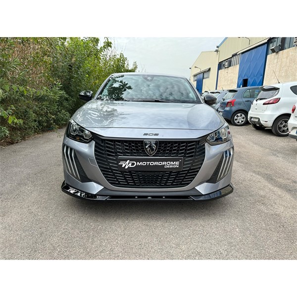 Front spoiler Peugeot 208 II Facelift 2023- excl. GT-Line Motordrome