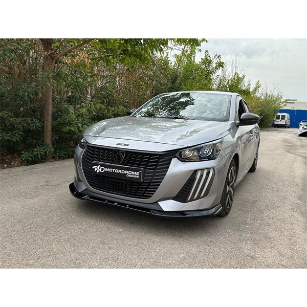 Front spoiler Peugeot 208 II Facelift 2023- excl. GT-Line Motordrome