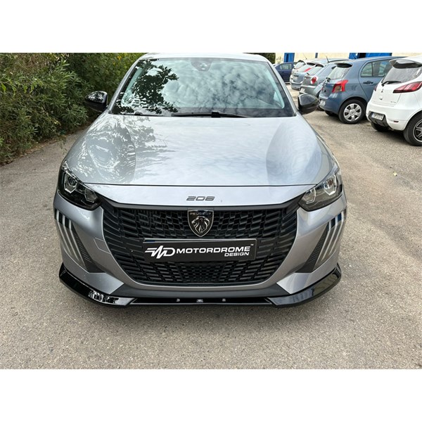Front spoiler Peugeot 208 II Facelift 2023- excl. GT-Line Motordrome Front spoiler Peugeot 208 II Facelift 2023- excl. GT-Line Motordrome
