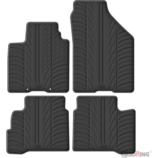 Gummimatta, kupé Suzuki Swift VI 5-doors 2024-, Fram eller bak GledRing Gummimatta, kupé Suzuki Swift VI 5-doors 2024-, Fram eller bak GledRing