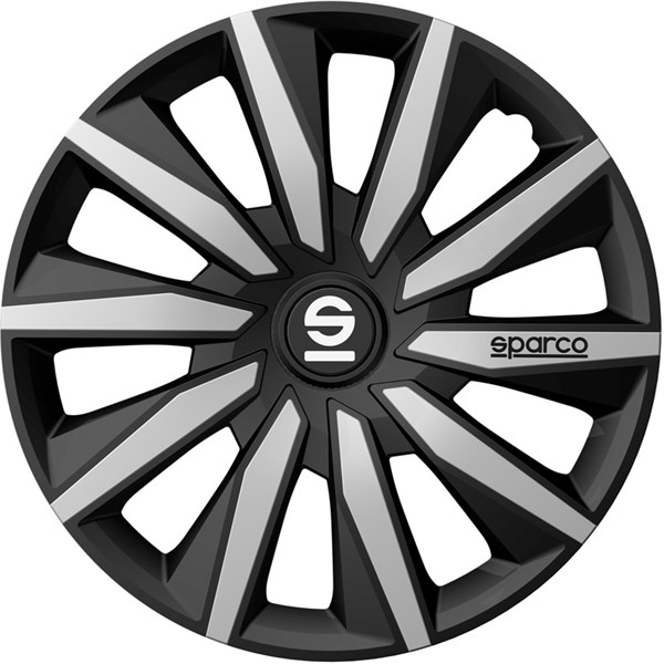 Navkapslar Hjulsidor, Universal Sparco SP 1483BKSV