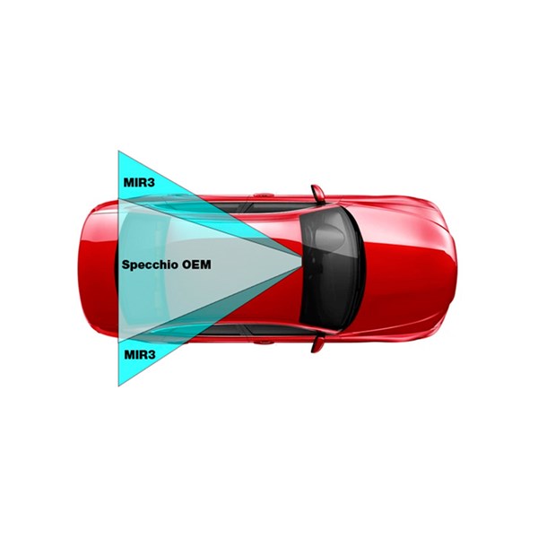 Invändig spegel, Universal Simoni racing SR MIR3 Simoni Racing Invändig spegel, Universal Simoni racing SR MIR3 Simoni Racing