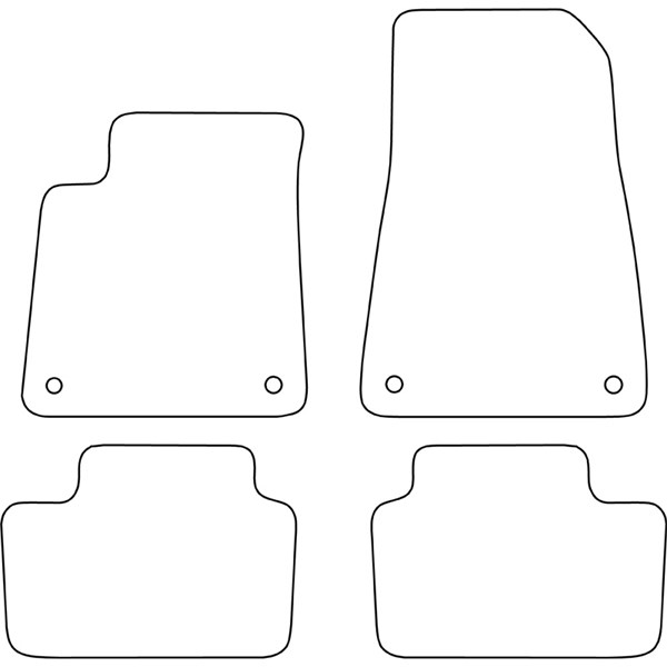 Textilmatta, kupé Polestar 2 (EV) 2019-, Fram eller bak Autostyle AutoStyle Textilmatta, kupé Polestar 2 (EV) 2019-, Fram eller bak Autostyle AutoStyle