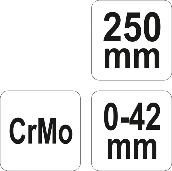 Svetstång Yato 10" 250mm, Universal Yato YT-2473 Yato