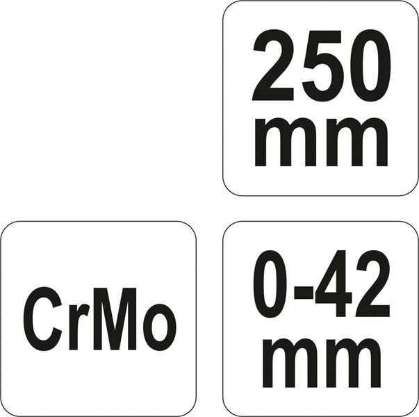 Svetstång Yato 10" 250mm, Universal Yato YT-2476 Yato
