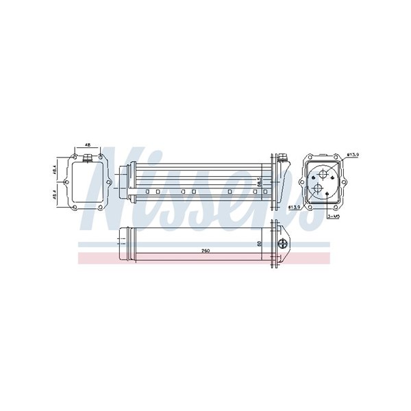 Intercooler Nissens 96432 NISSENS
