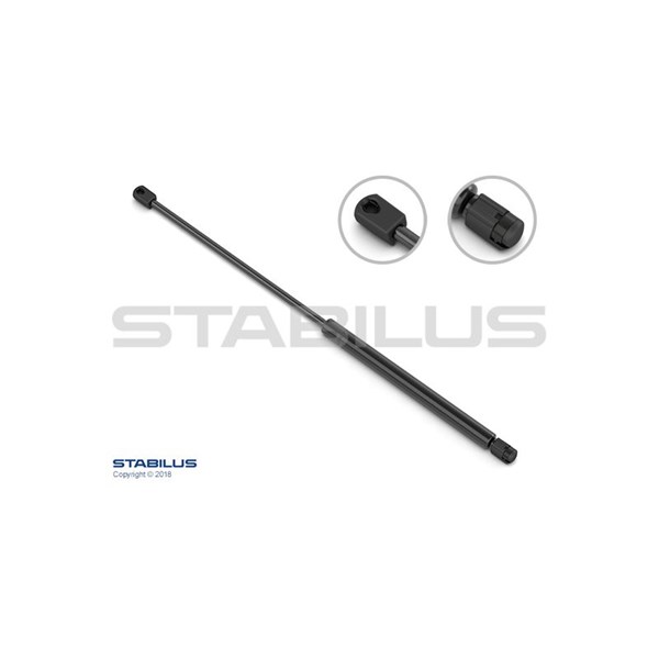 Gasfjäder, motorhuv, Höger Stabilus 601618 STABILUS