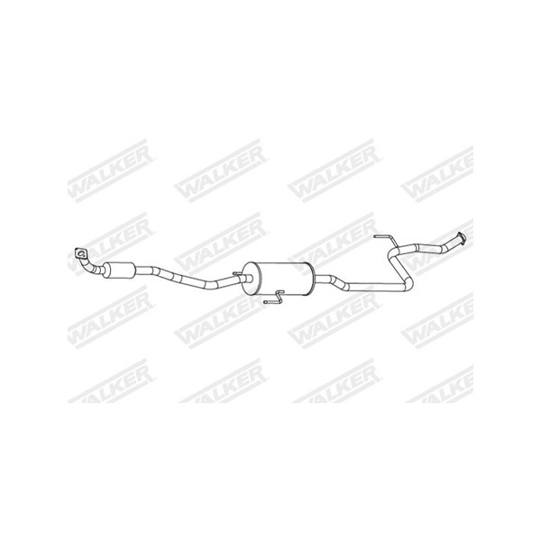 Katalysator, Mitt Walker 28869 WALKER