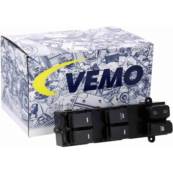 Brytare, fönsterhiss, Förarsida Vemo V53-73-0024 VEMO Brytare, fönsterhiss, Förarsida Vemo V53-73-0024 VEMO