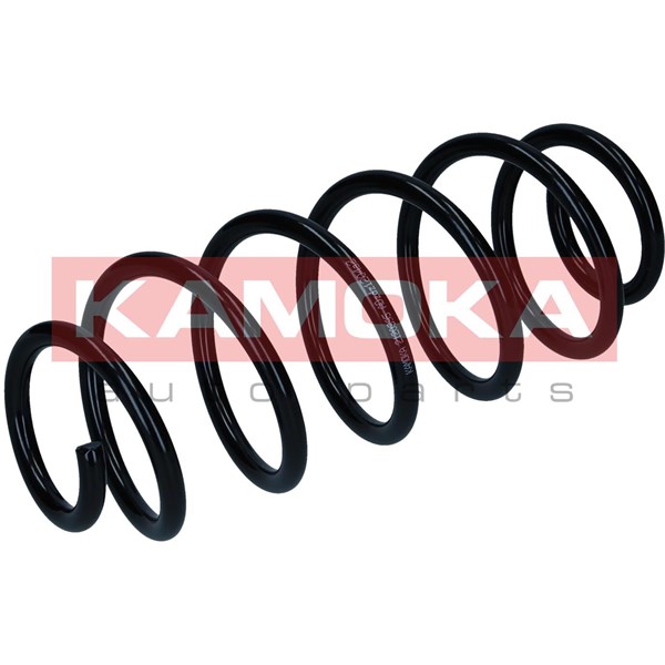 Spiralfjäder, Bakaxel