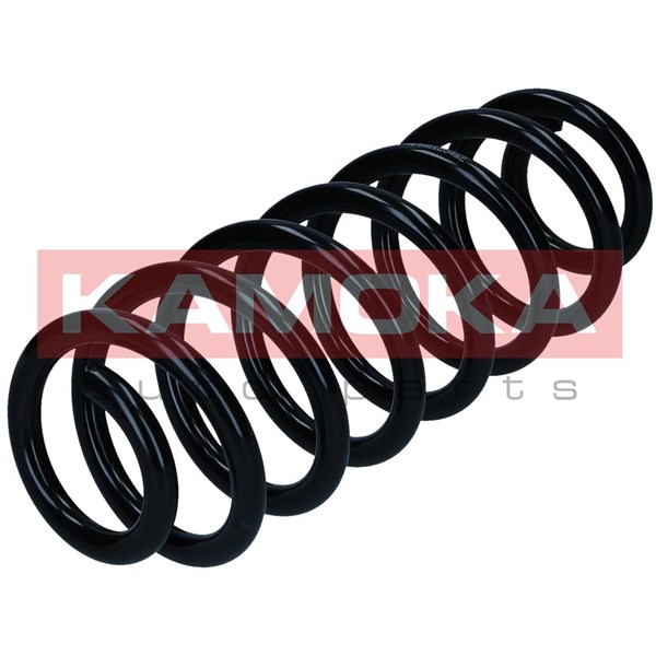Spiralfjäder, Bakaxel