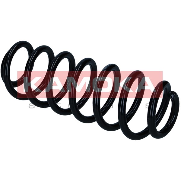 Spiralfjäder, Bakaxel
