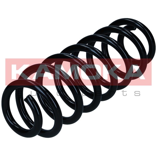 Spiralfjäder, Bakaxel