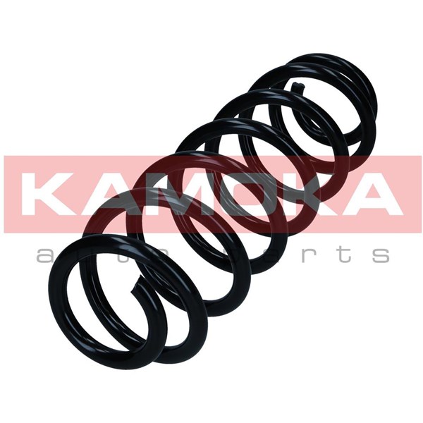 Spiralfjäder, Bakaxel