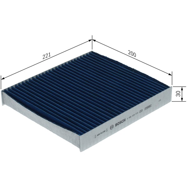 Kupefilter Bosch 0 986 628 619 BOSCH