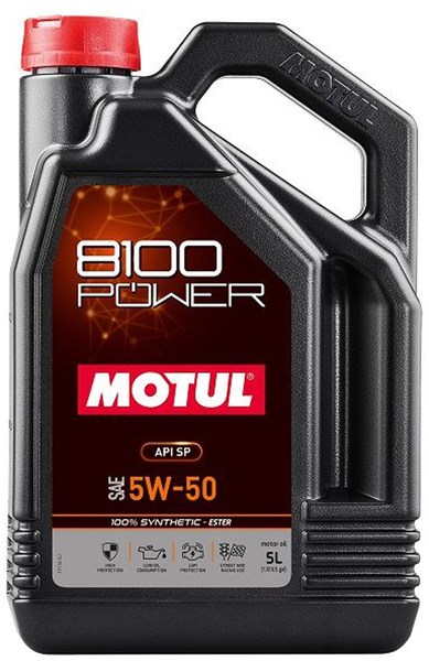Motorolja Motul 8100 POWER 5W-50 MOTUL MOTUL