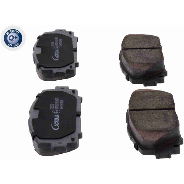 Bromsbeläggsats, Framaxel Ackoja Original ersatzteil A70-0036 ACKOJA