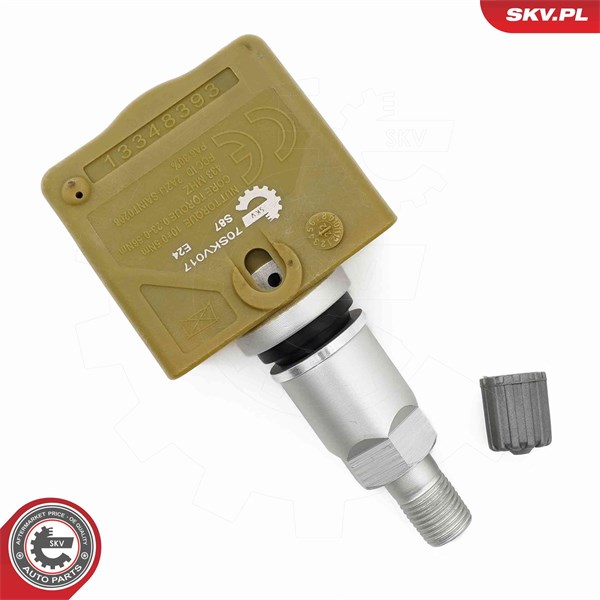 Hjulsensor, däcktryckskontrollsystem (TPMS) Esen skv 70SKV017 ESEN SKV Hjulsensor, däcktryckskontrollsystem (TPMS) Esen skv 70SKV017 ESEN SKV