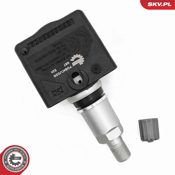 Hjulsensor, däcktryckskontrollsystem (TPMS) Esen skv 70SKV026 ESEN SKV Hjulsensor, däcktryckskontrollsystem (TPMS) Esen skv 70SKV026 ESEN SKV