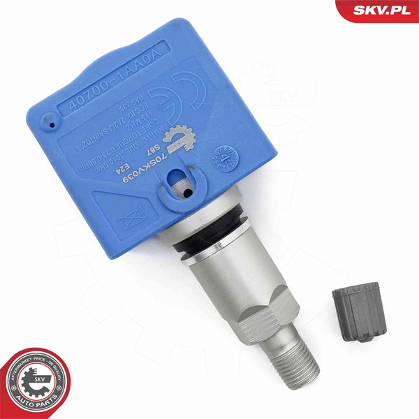 Hjulsensor, däcktryckskontrollsystem (TPMS) Esen skv 70SKV039 ESEN SKV Hjulsensor, däcktryckskontrollsystem (TPMS) Esen skv 70SKV039 ESEN SKV