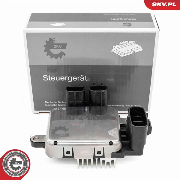 Ställanordning, elfläkt (kylsystemet) Esen skv 96SKV339 ESEN SKV
