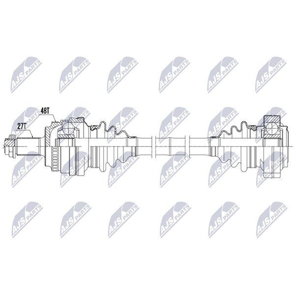 Drivaxel, Bakaxel Nty NPW-BM-201 NTY