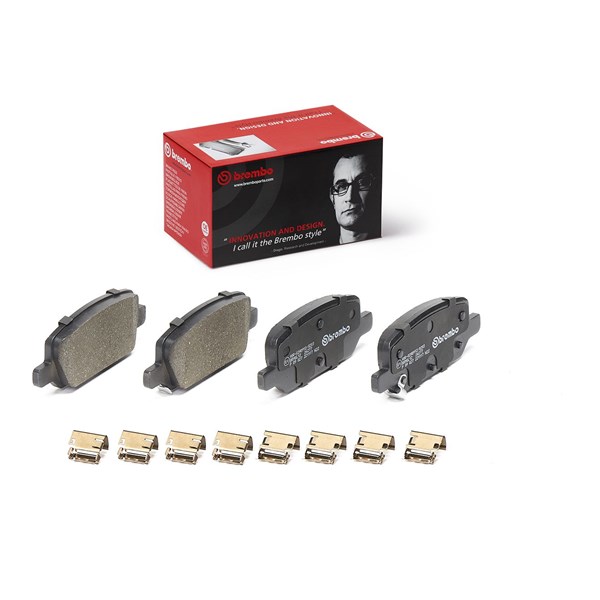 Bromsbeläggsats, Bakaxel Brembo P 09 027 BREMBO Bromsbeläggsats, Bakaxel Brembo P 09 027 BREMBO