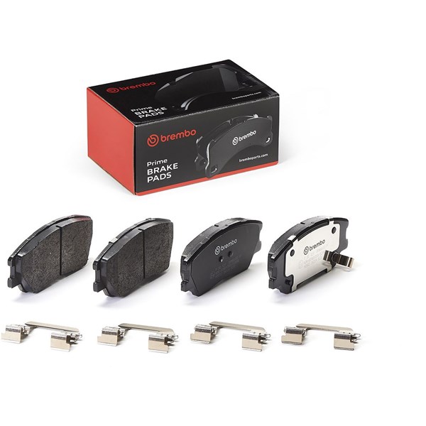 Bromsbeläggsats, Framaxel Brembo P 30 121 BREMBO
