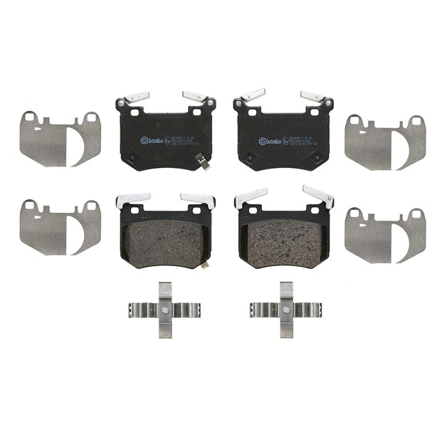 Bromsbeläggsats, Bakaxel Brembo P 30 124 BREMBO