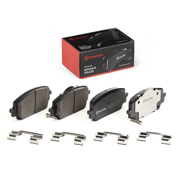 Bromsbeläggsats, Framaxel Brembo P 30 151 BREMBO
