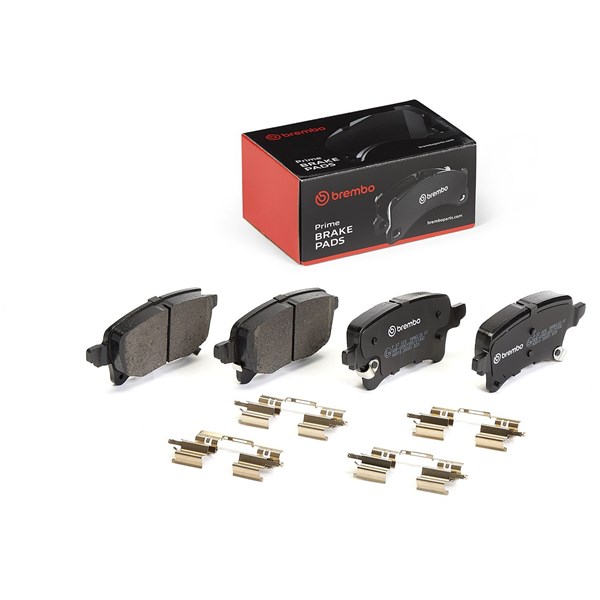 Bromsbeläggsats, Bakaxel Brembo P 37 029 BREMBO