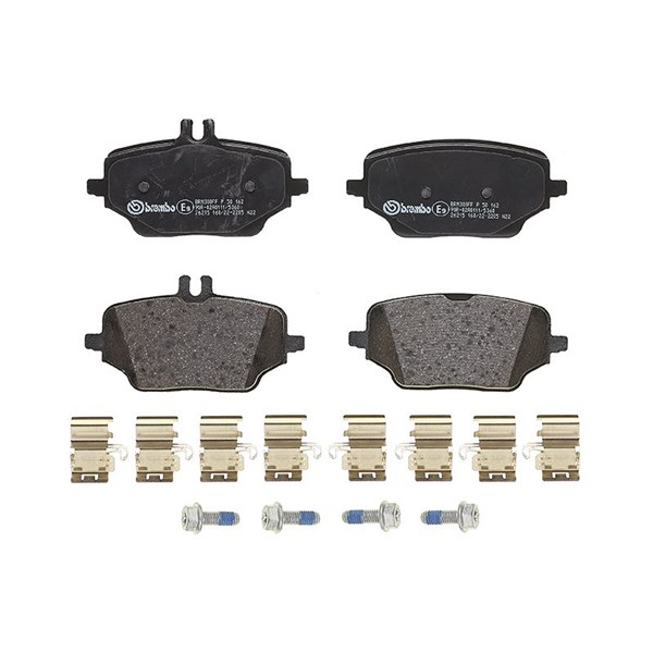 Bromsbeläggsats, Bakaxel Brembo P 50 162 BREMBO Bromsbeläggsats, Bakaxel Brembo P 50 162 BREMBO