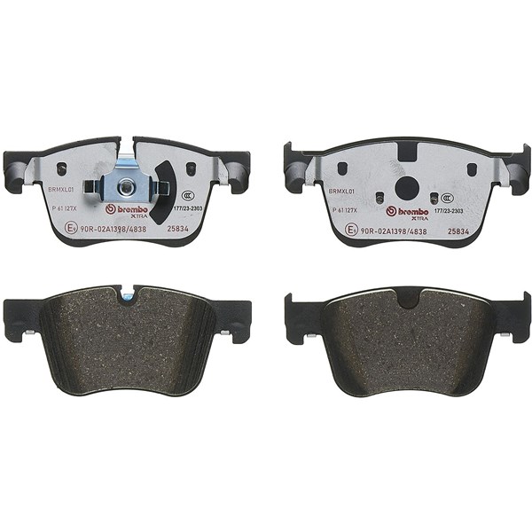 Bromsbeläggsats, Framaxel Brembo P 61 127X BREMBO