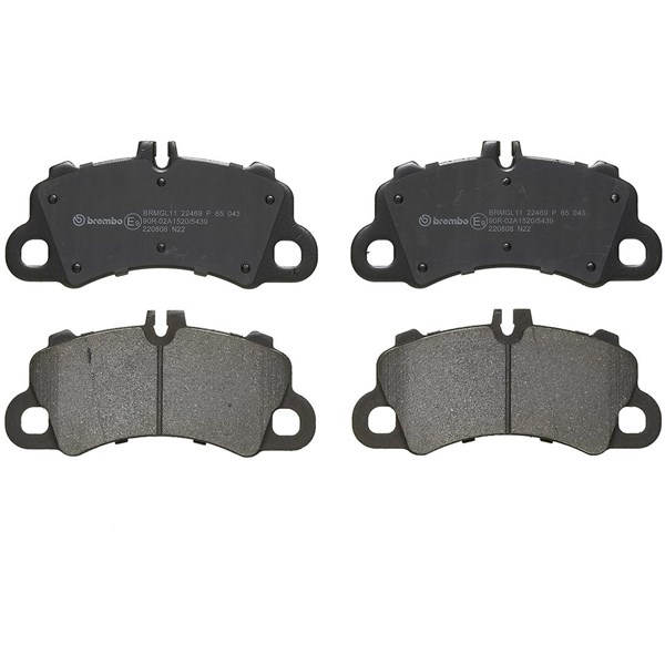 Bromsbeläggsats, Framaxel Brembo P 65 043 BREMBO Bromsbeläggsats, Framaxel Brembo P 65 043 BREMBO