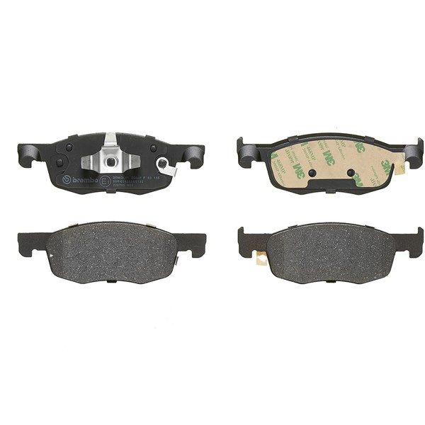 Bromsbeläggsats, Framaxel Brembo P 83 185 BREMBO