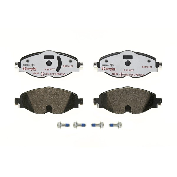 Bromsbeläggsats, Framaxel Brembo P 85 147X BREMBO