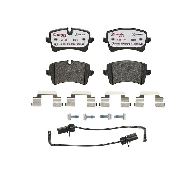 Bromsbeläggsats, Bakaxel Brembo P 85 150X BREMBO