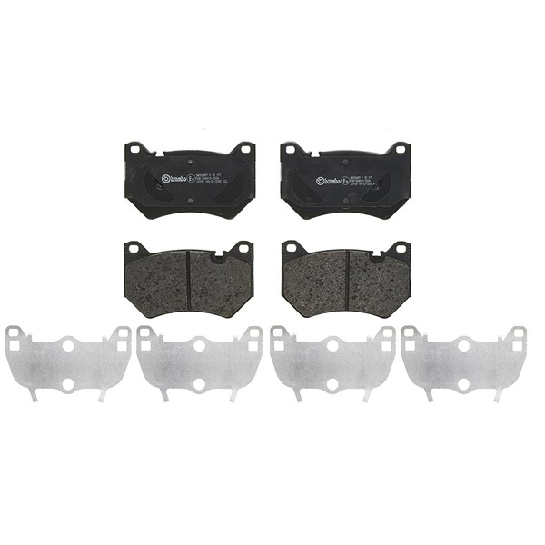 Bromsbeläggsats, Framaxel Brembo P 85 177 BREMBO
