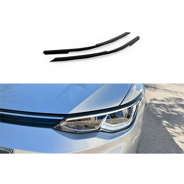 Strålkastarspoiler Volkswagen Golf VIII 2020-2024 Motordrome