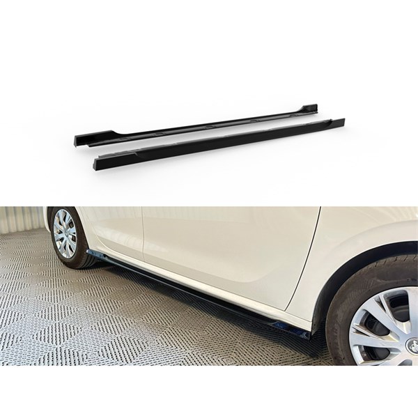 Sidokjolar Peugeot 208 I 2012-2019 Motordrome